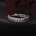 Nimara Ritual Vintage Copper Coin Design Luck Adjustable Ring