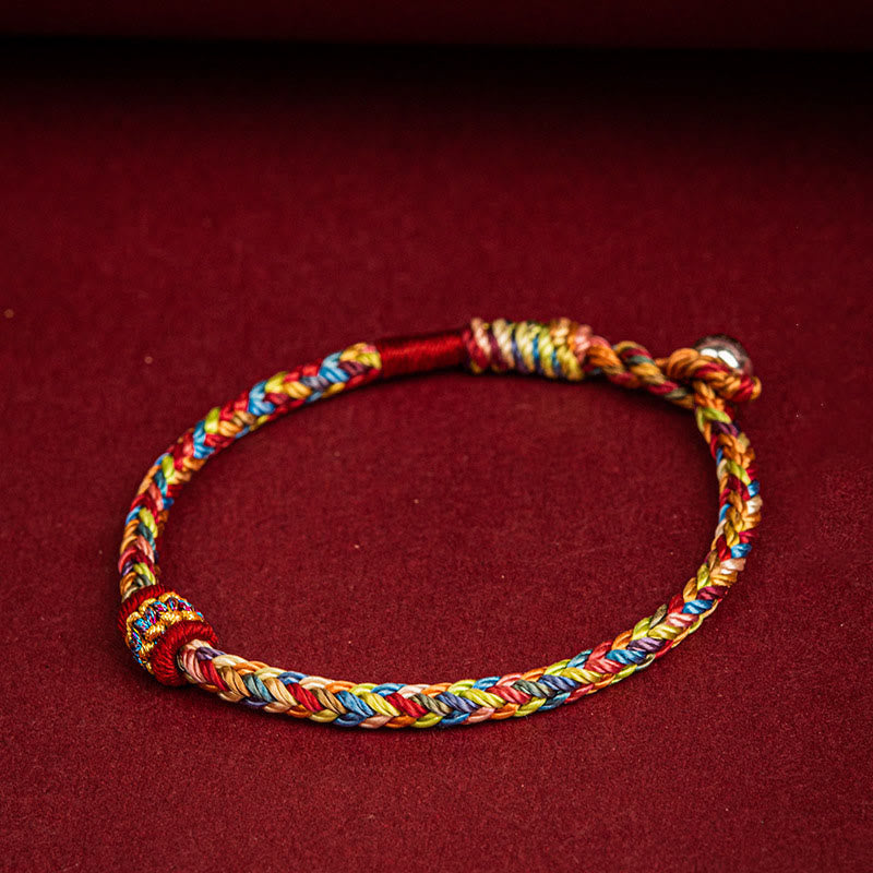 Nimara Ritual Handmade Dragon Boat Festival Luck Colorful Rope Child Adult Bracelet