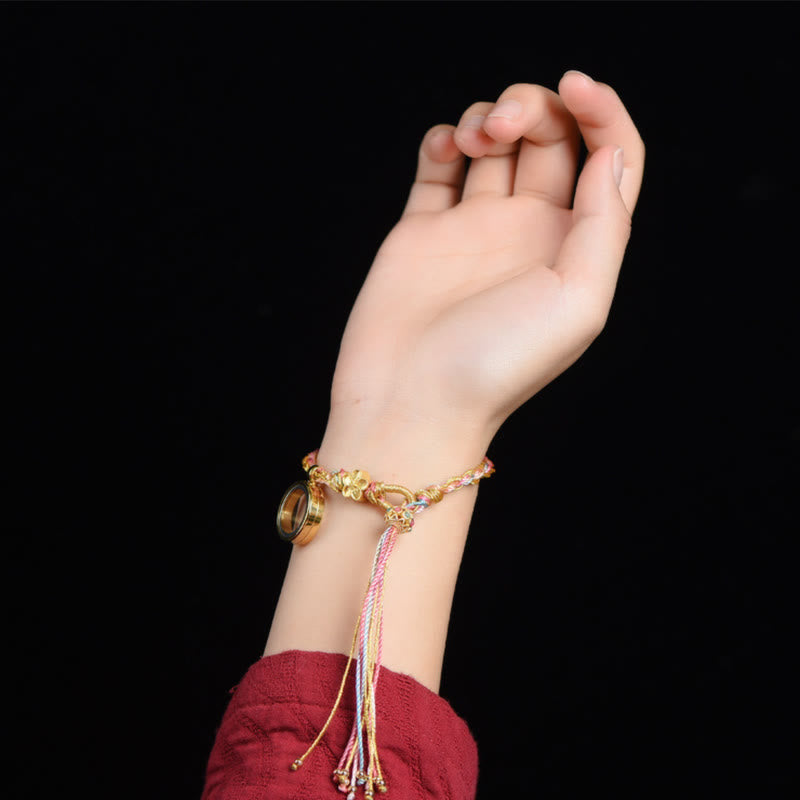 Nimara Ritual Tibetan Handmade Luck Colorful String Single Double Wrap Braided Bracelet