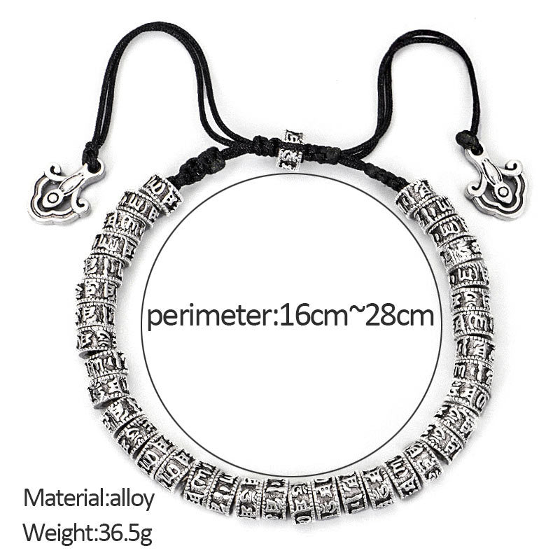 Nimara Ritual Handmade Tibetan Mantra Purity Bracelet
