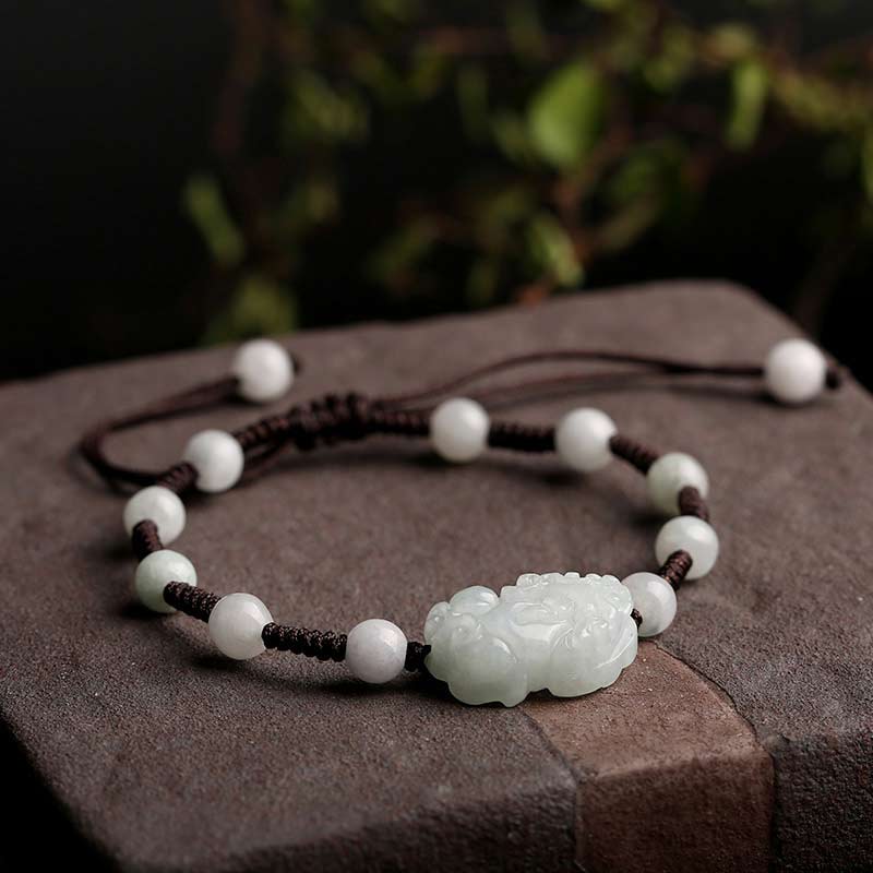 Nimara Ritual Natural Jade PiXiu Luck Bracelet