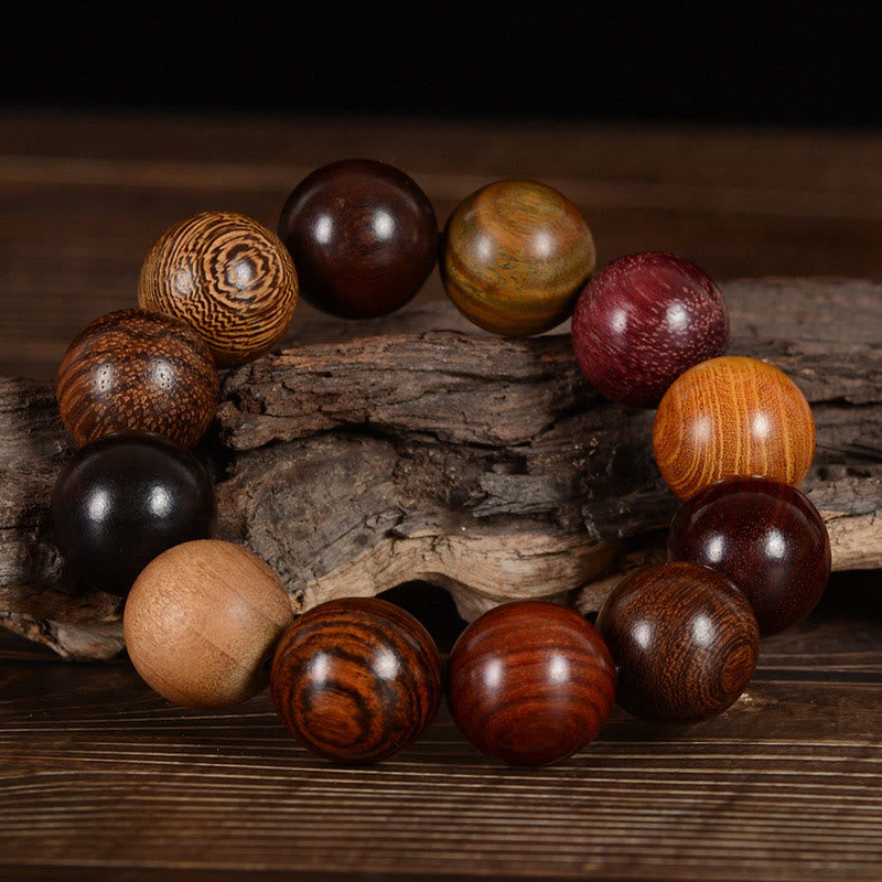 Nimara Ritual Multicolored Sandalwood Protection Healing Bracelet