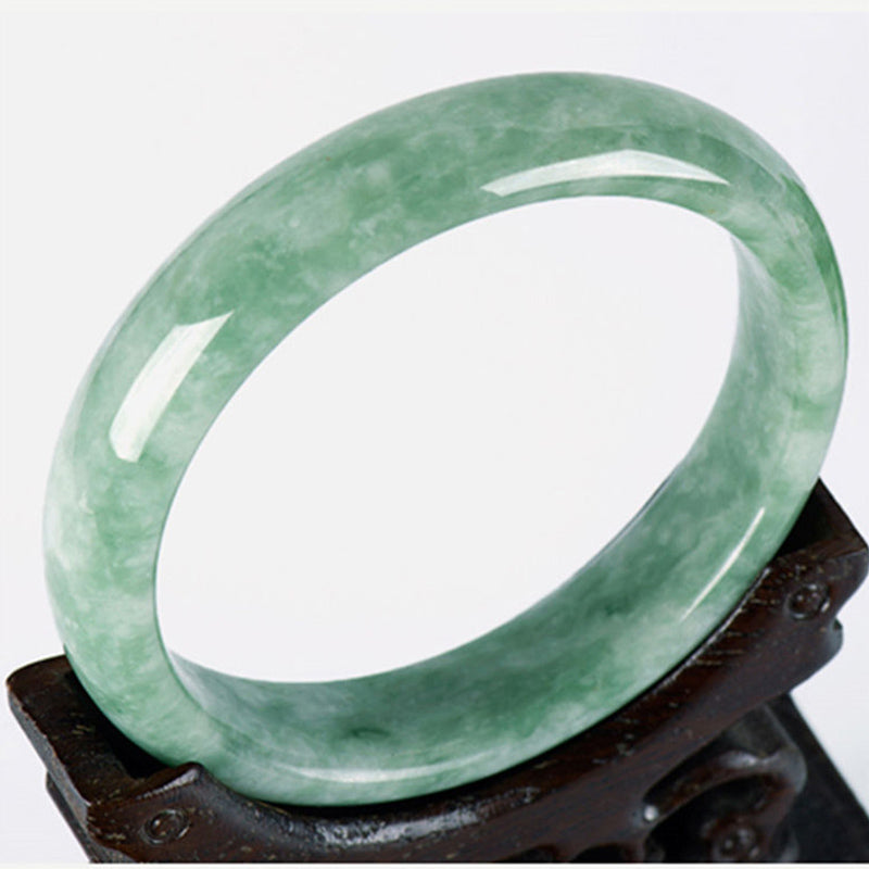 Attract Wealth Protection Jade Bangle