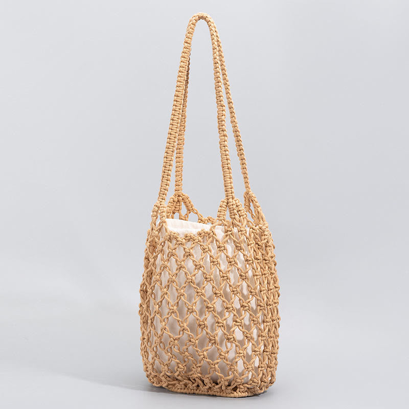 Nimara Ritual Hand-woven Cotton Thread Shoulder Bag Handbags