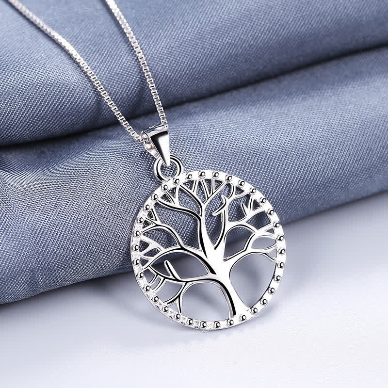 Nimara Ritual The Tree of Life 925 Sterling Silver Creation Necklace Pendant