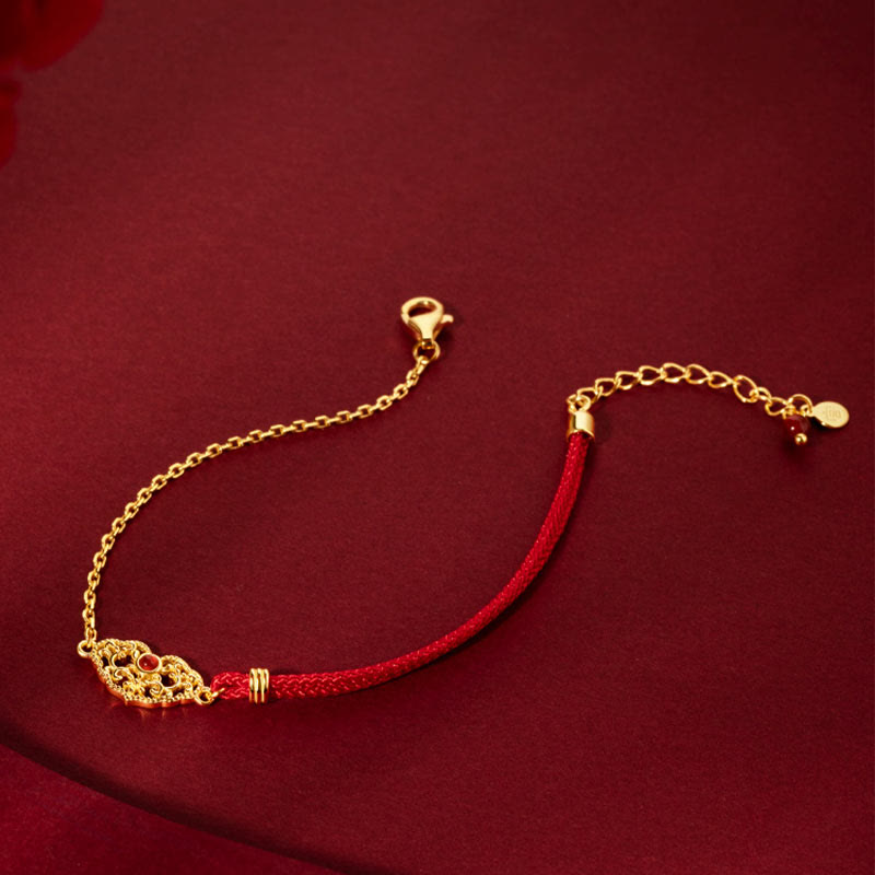 Nimara Ritual Lock of Good Wishes Luck Strength Chain Bracelet