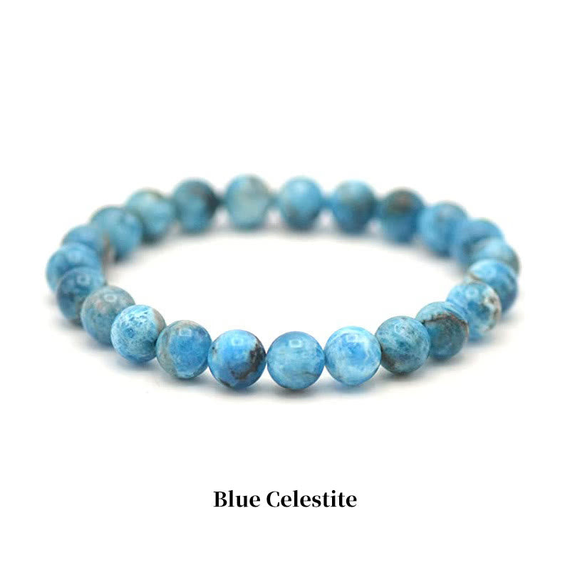 Nimara Ritual Natural Stone Quartz Healing Beads Bracelet