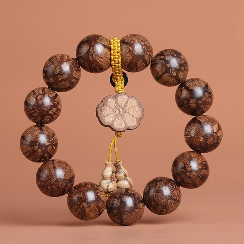 Nimara Ritual Plum Blossom Wood Inner Peace Bracelet