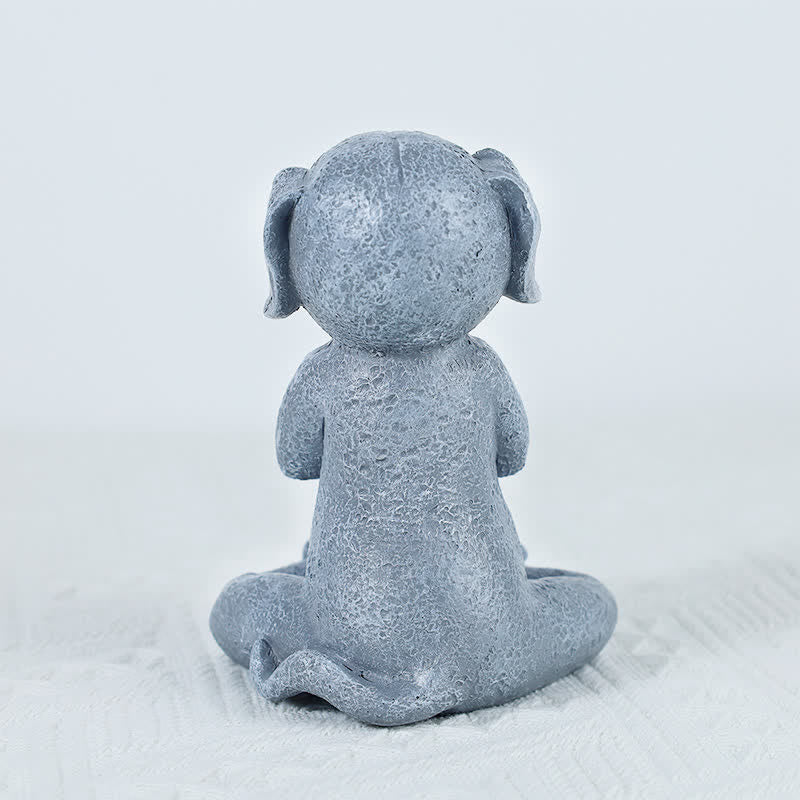 Nimara Ritual Meditating Zen Dog Cat Frog Decoration