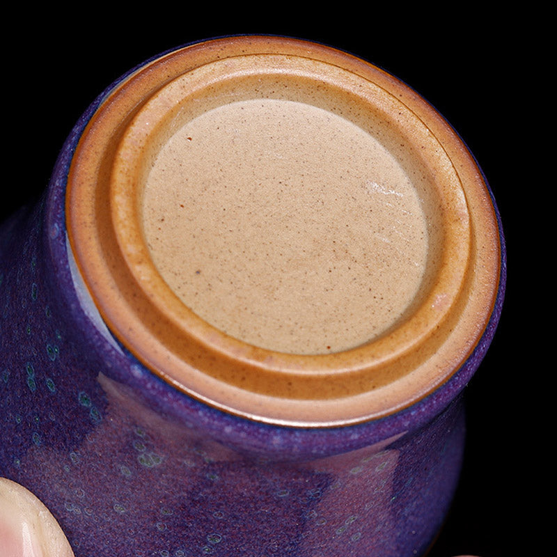 Nimara Ritual Kiln Change Ceramic Bamboo Design Teacup Kung Fu Tea Cup