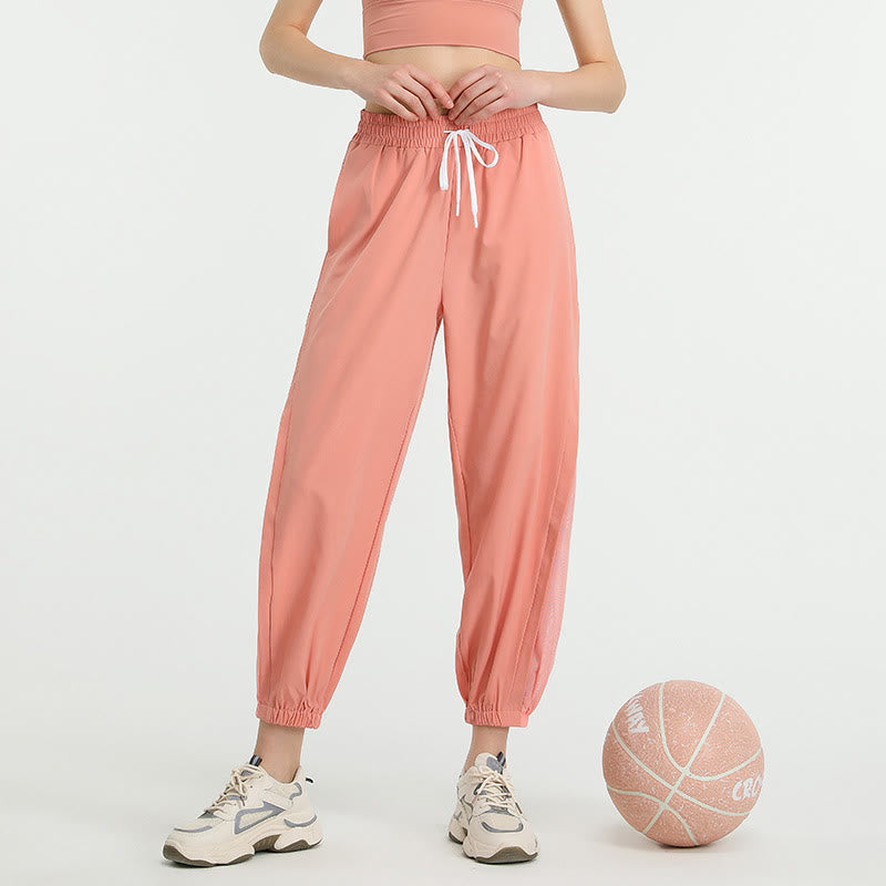 Nimara Ritual High Waist Loose Fitness Yoga Sports Track Pants With Pockets