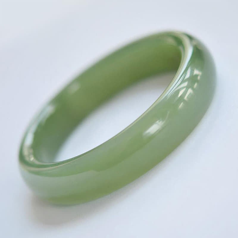 Nimara Ritual Jade Abundance Blessing Bangle Bracelet