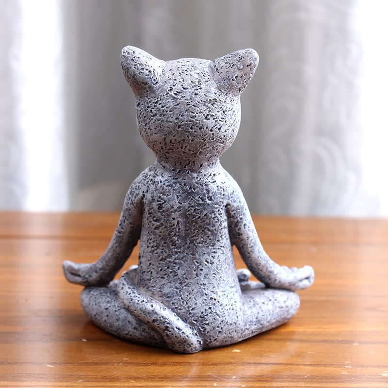 Nimara Ritual Meditating Zen Dog Cat Frog Decoration