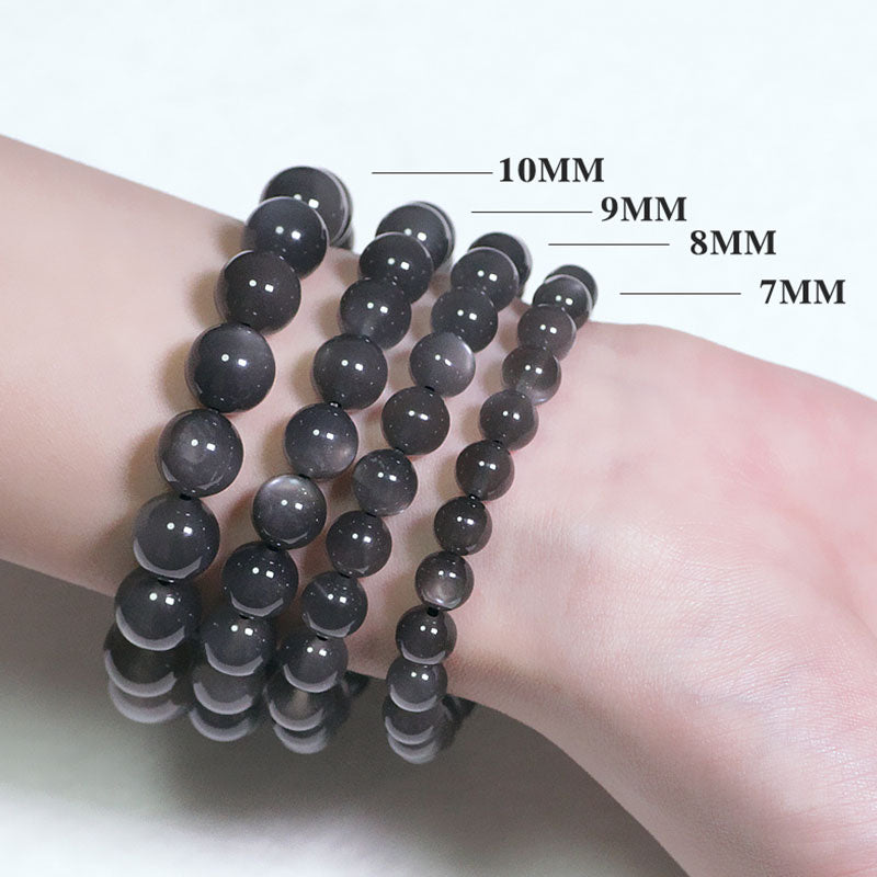 Nimara Ritual Natural Moonstone Positive Love Beads Bracelet