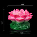 Nimara Ritual Meditation Prayer Altar Lotus Flower Candle Holder Buddhist Temple Rituals Use Items