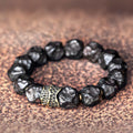 Nimara Ritual Ebony Wood Copper Peace Balance Couple Bracelet