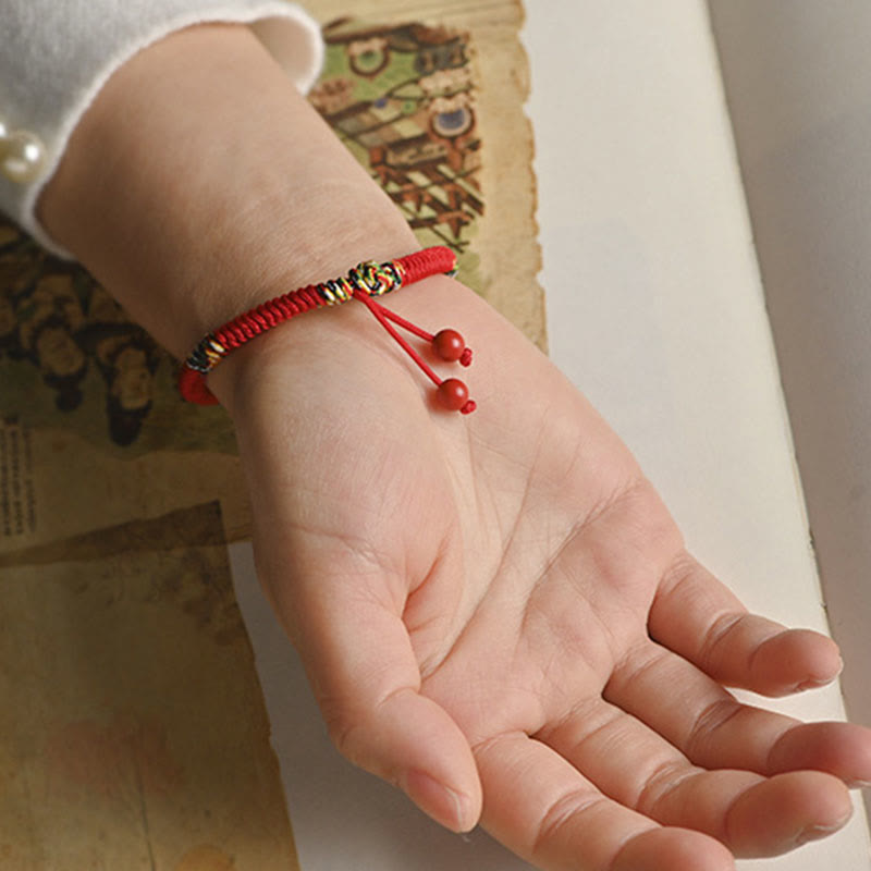 Nimara Ritual Five Colors King Kong Knot String Protection Luck Bracelet
