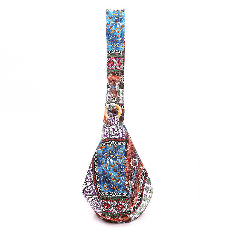 Nimara Ritual Cotton Stripes Print Crossbody Bag Shoulder Bag