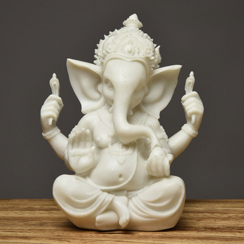 Nimara Ritual Ganesh Ganpati Elephant Statue Wealth Blessing Home Decoration