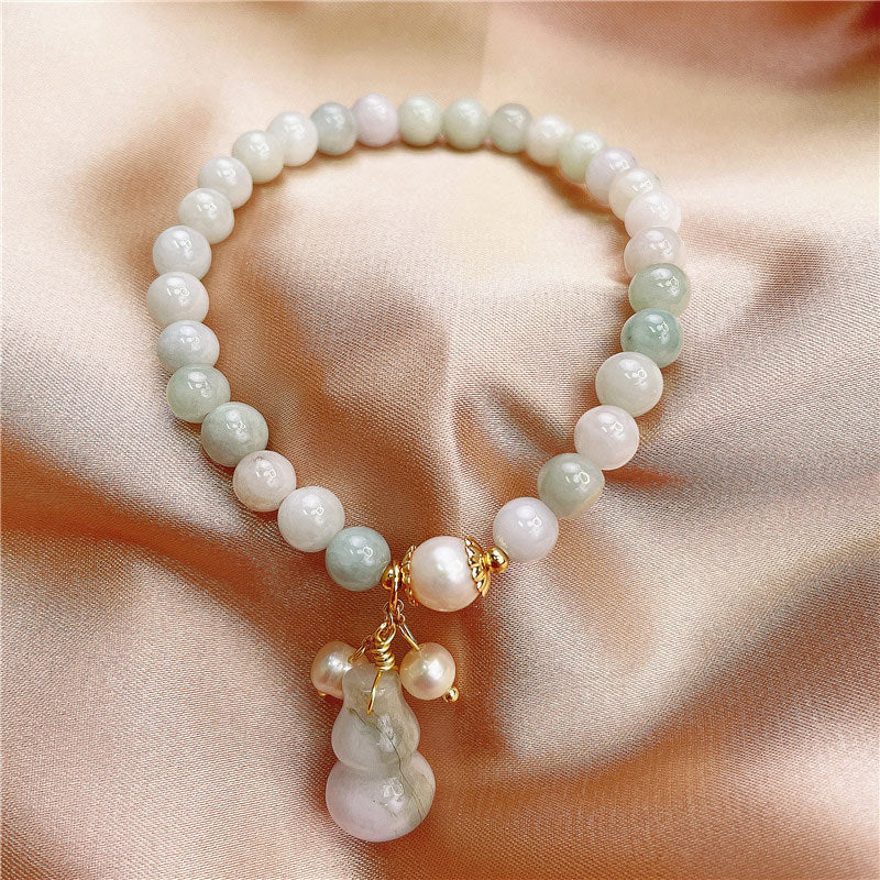 Nimara Ritual Jade Gourd Blessing Protection Charm Bracelet