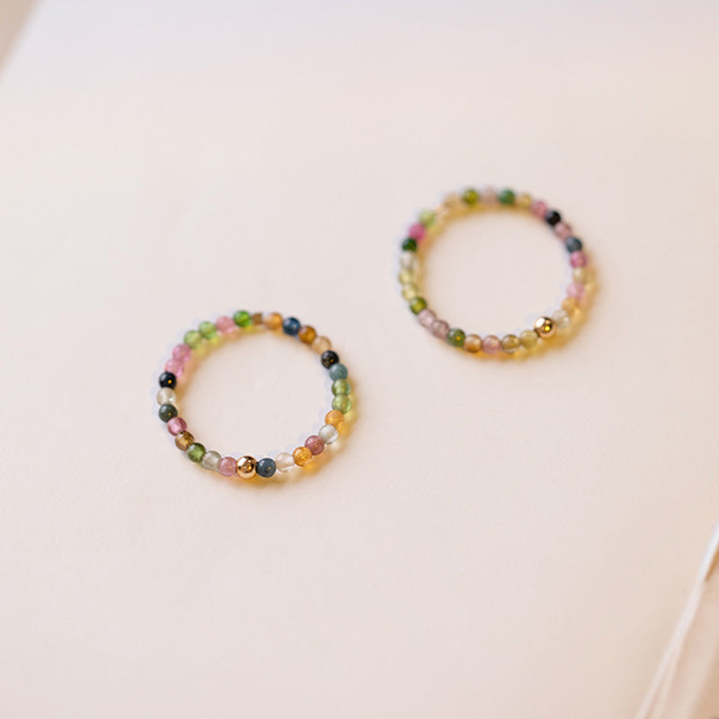 Nimara Ritual Natural Tourmaline Positive Love Ring
