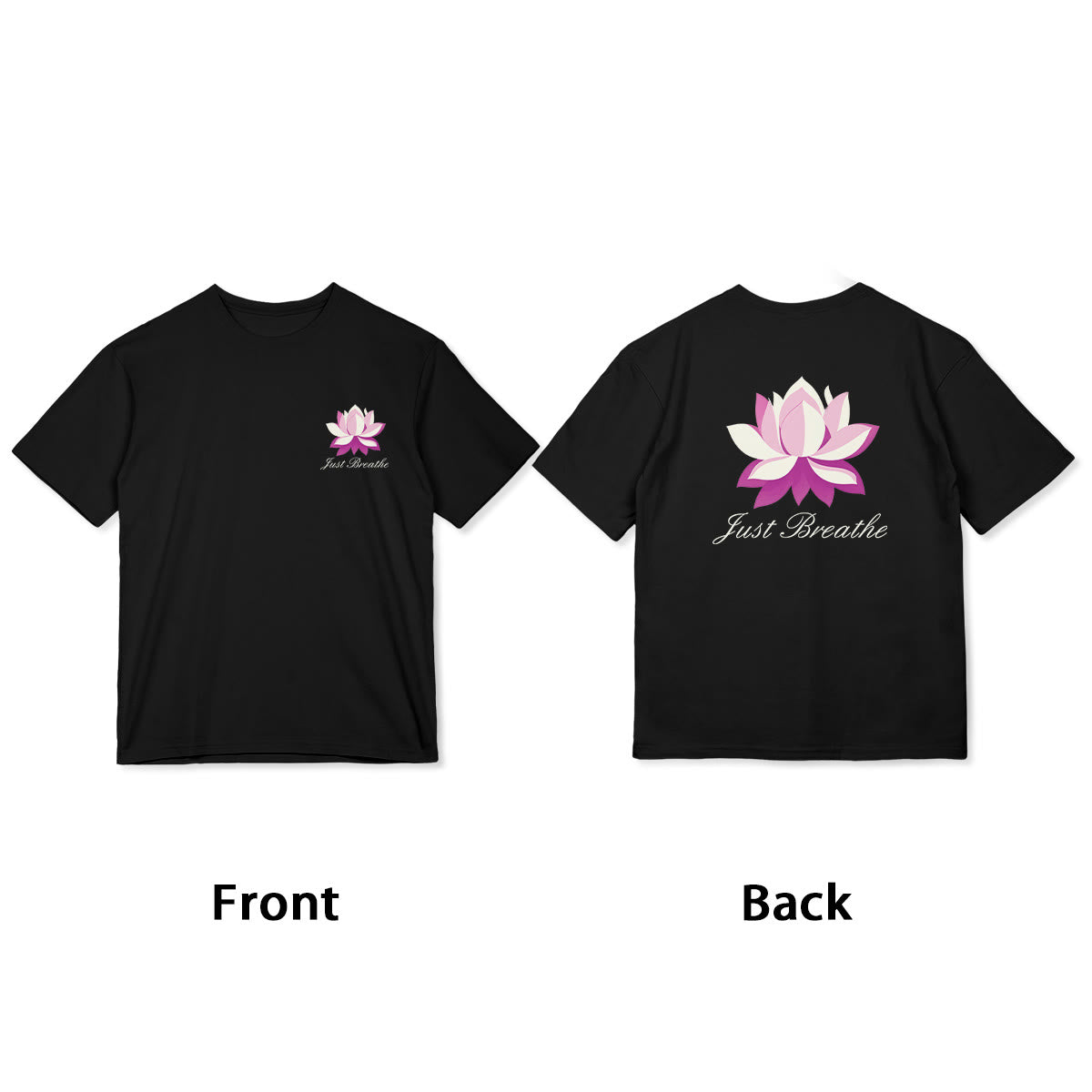 Nimara Ritual Lotus Just Breathe Tee T-shirt