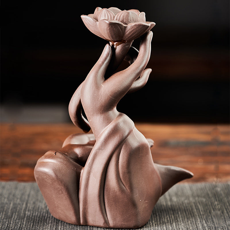 Nimara Ritual Lotus Bergamot Healing Incense Burner