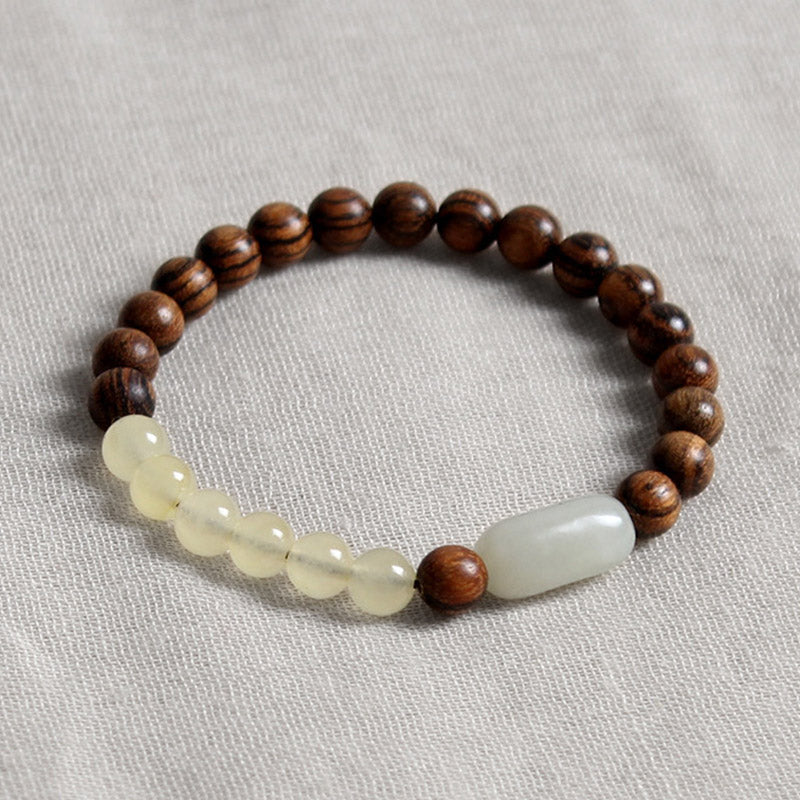 Nimara Ritual Jade Sandalwood Luck Abundance Bracelet