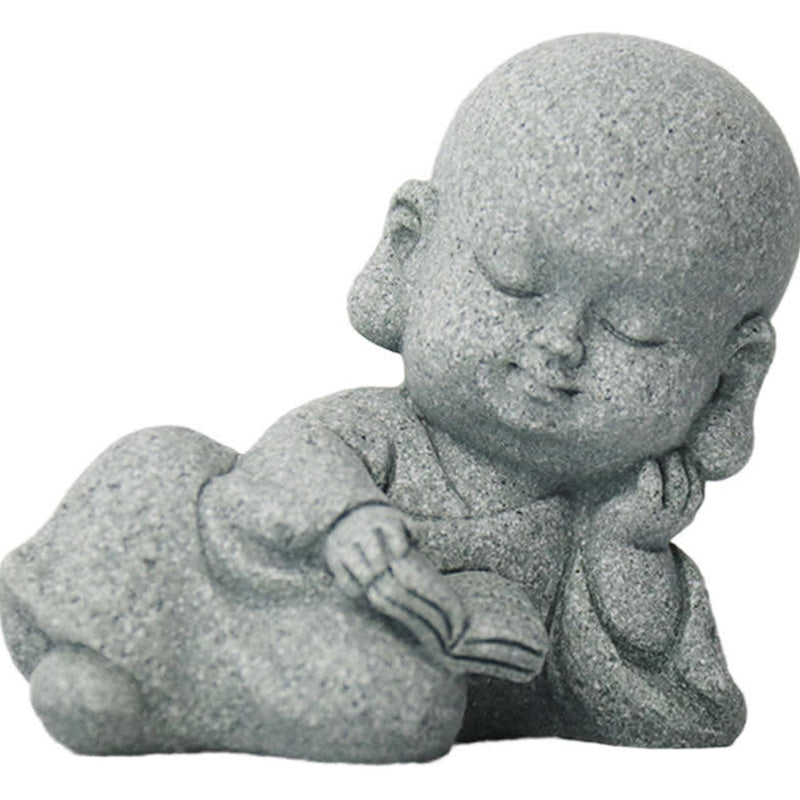 Nimara Ritual Meditation Prayer Monk Buddha Statue Serenity Home Decoration