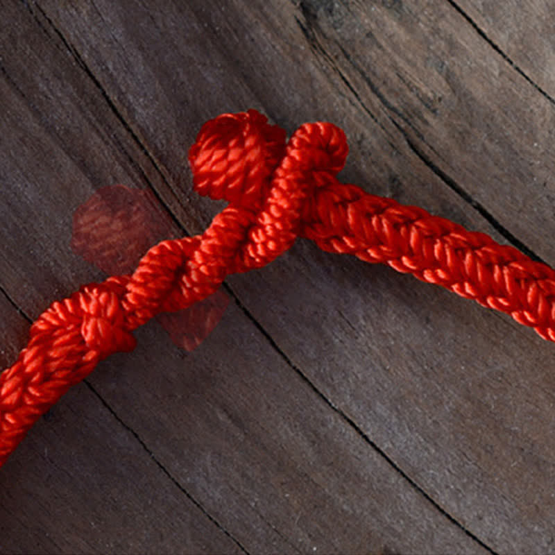 Nimara Ritual Handmade Simple Design Chinese Knotting Luck Strength Braid String Bracelet