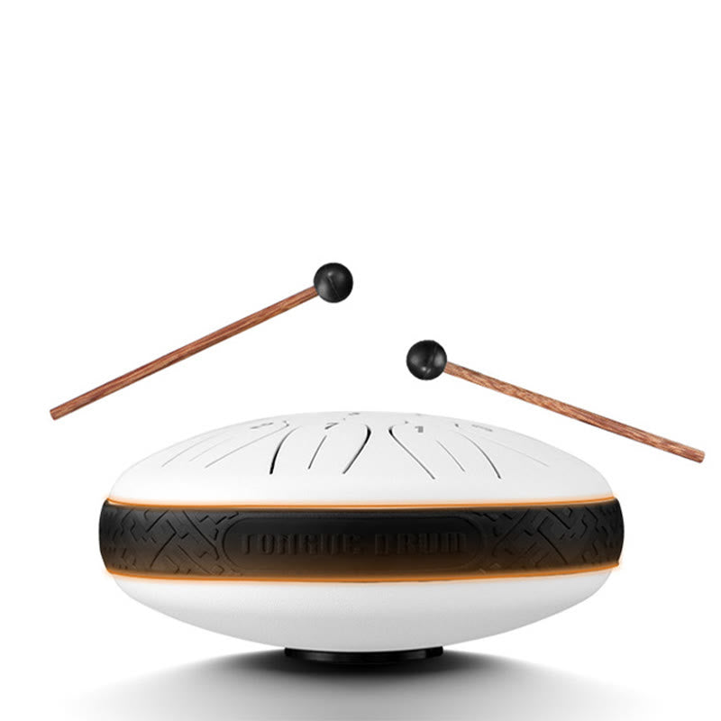 Nimara Ritual Steel Tongue Drum Sound Healing Meditation Yoga Lotus Drum Kit 11 Note 6 Inch