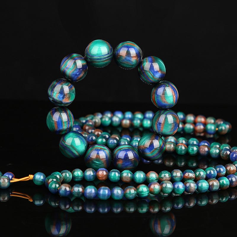 Nimara Ritual Colorful Sea Willow Mala Positive Bracelet Ring