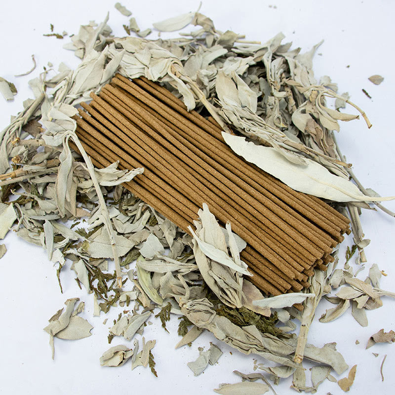 Nimara Ritual White Sage Incense Purify Healing Meditation California Sage Incense Sticks