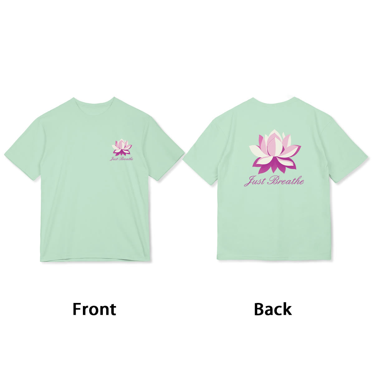 Nimara Ritual Lotus Just Breathe Tee T-shirt