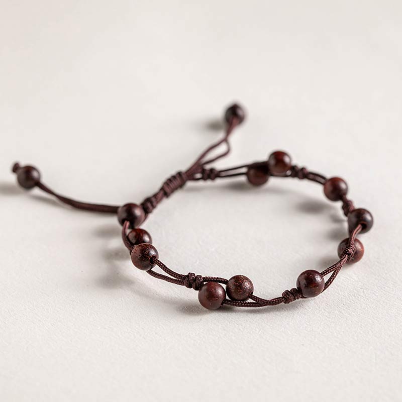 Nimara Ritual Red Agate Moss Agate Cinnabar Calm Bracelet