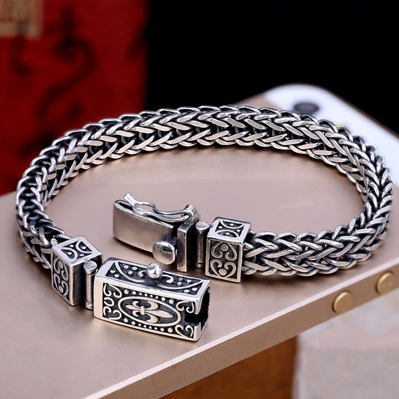 Nimara Ritual Retro Dragon Keel Braided Design Balance Healing Bracelet