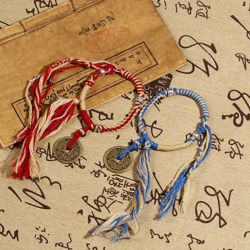 Nimara Ritual Mountain Ghosts Spend Money Wealth Prosperity Handmade Braided Bracelet