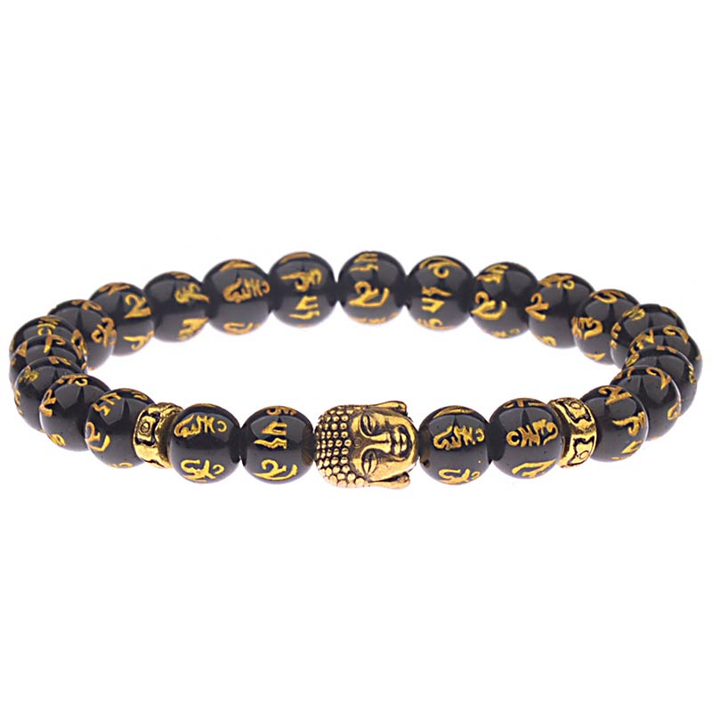 Nimara Ritual Tibetan Buddha Mantra Amulet Bracelet