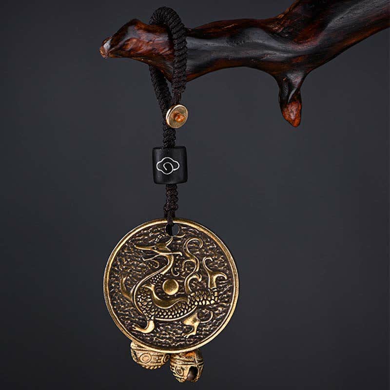 Nimara Ritual Four Symbols Azure Dragon White Tiger Vermilion Bird Black Tortoise Key Chain