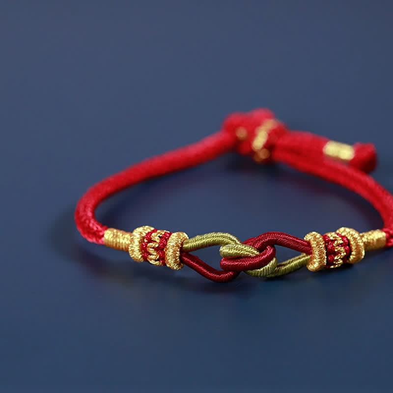 Nimara Ritual Handmade Knotting Faith Strength Braid String Bracelet