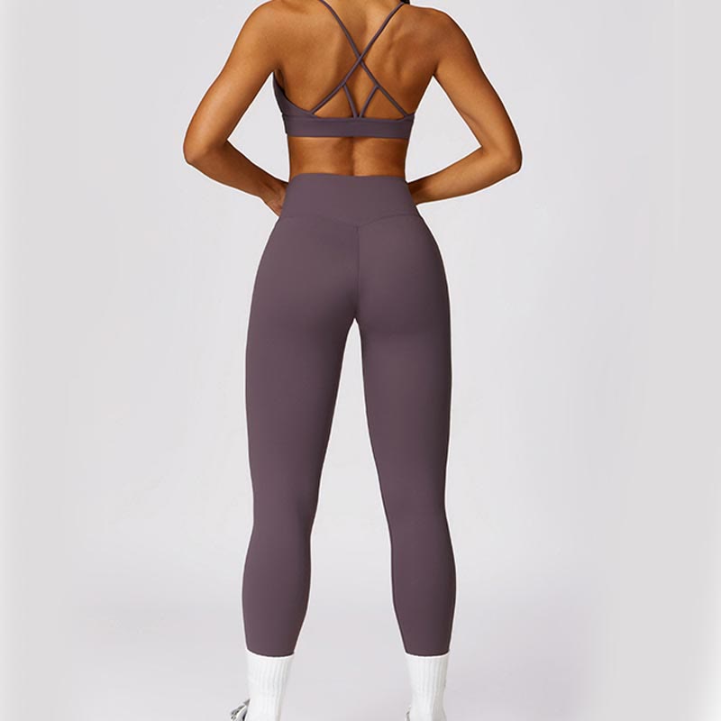 Nimara Ritual Women Short Sleeve T-Shirt Top High Waist Leggings Pants For Sports Yoga