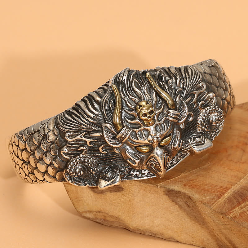Nimara Ritual Tibetan Garuda Bird Wisdom Protection Bracelet Bangle