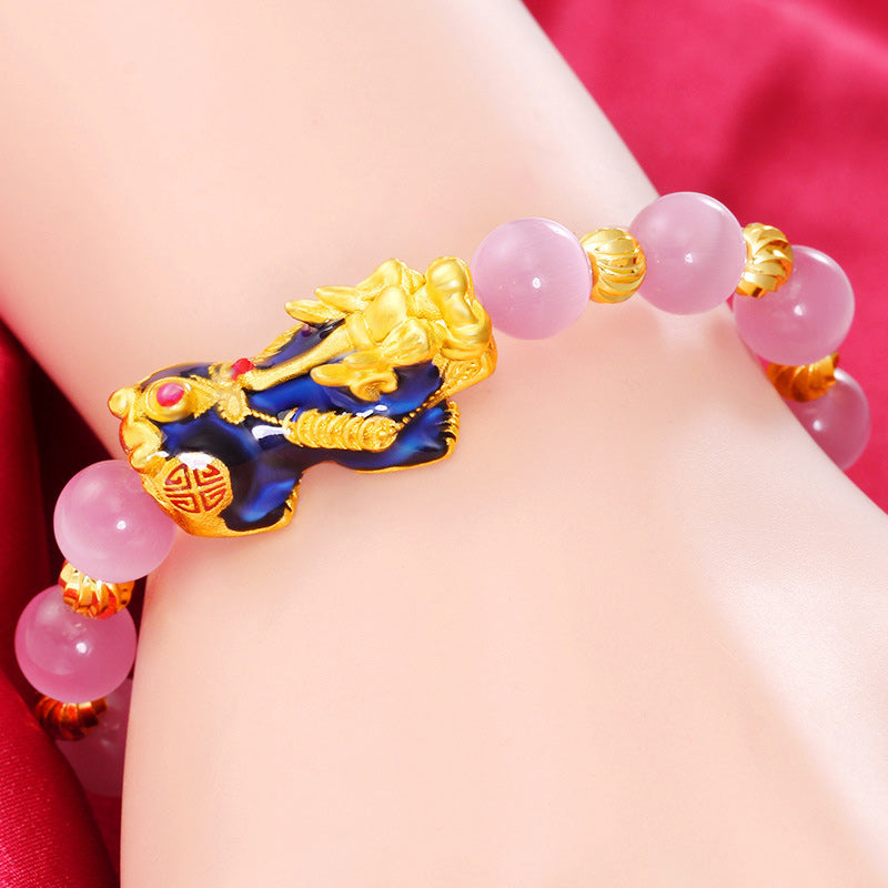 Nimara Ritual Pixiu Cat Eye Lucky Bracelet