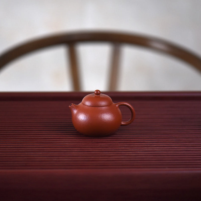 Nimara Ritual Yixing All Handmade Wen Dan Brown Purple Clay Kung Fu Teapot