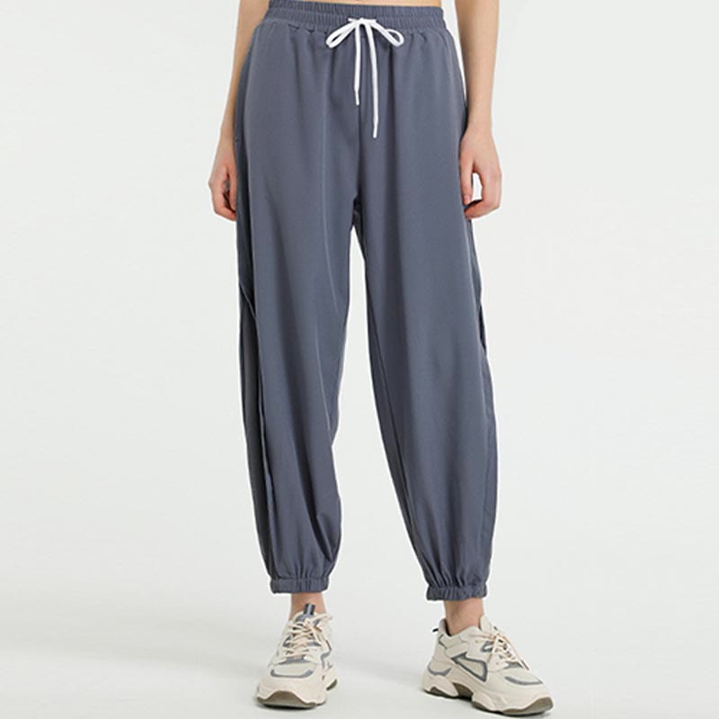 Nimara Ritual High Waist Loose Fitness Yoga Sports Track Pants With Pockets