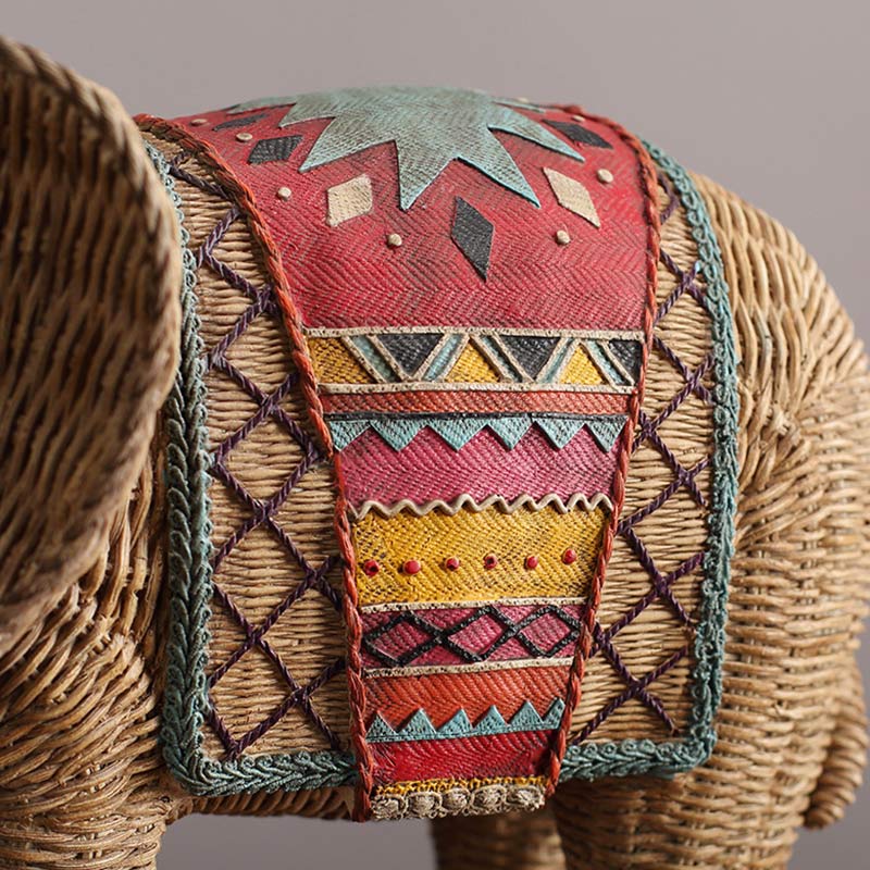 Nimara Ritual Elephant Resin Wisdom Wealth Home Decoration