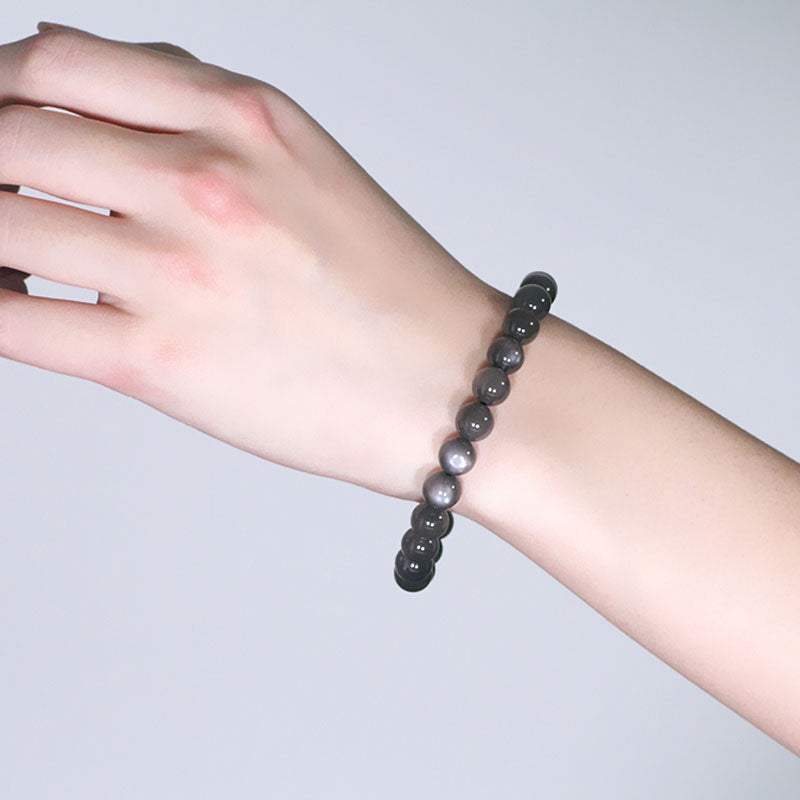 Nimara Ritual Natural Moonstone Positive Love Beads Bracelet