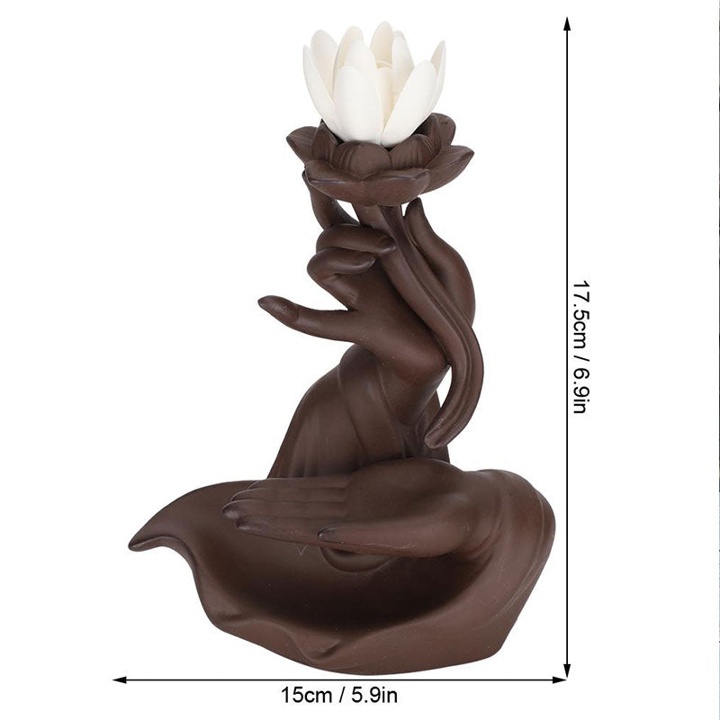 Nimara Ritual Lotus Bergamot Healing Incense Burner