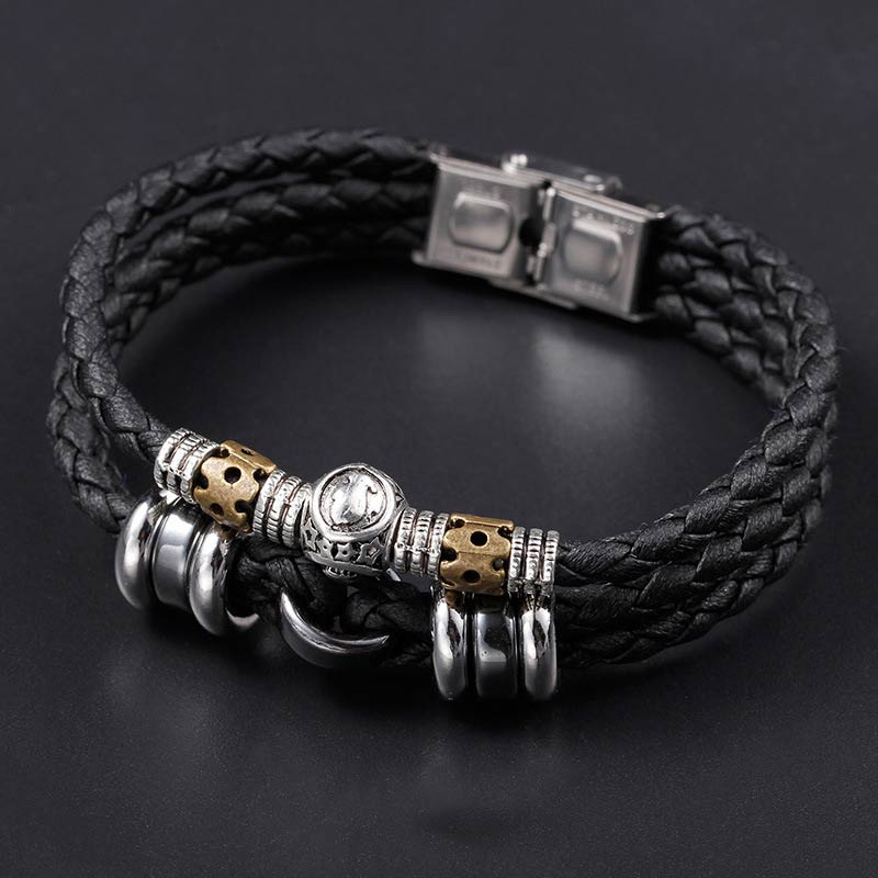 Nimara Ritual 12 Constellations of the Zodiac Hematite Protection Bracelet