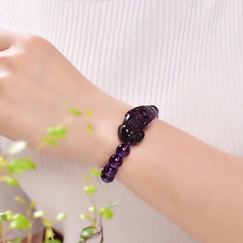 Nimara Ritual Feng Shui Amethyst Fortune Wealth Bracelet
